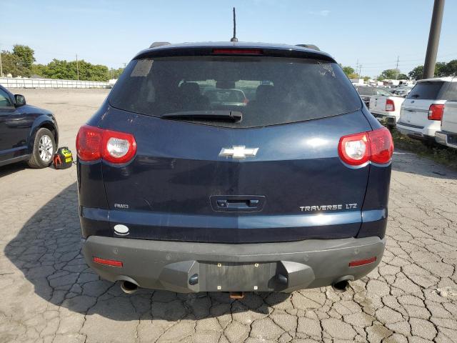 1GNLVHED3AS123457 - 2010 CHEVROLET TRAVERSE LTZ BLUE photo 6