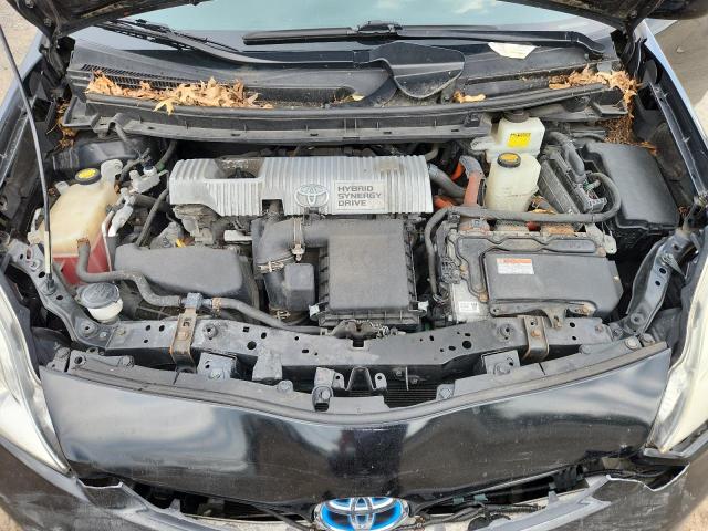 JTDKN3DU8D5640054 - 2013 TOYOTA PRIUS Schwarz Foto 11