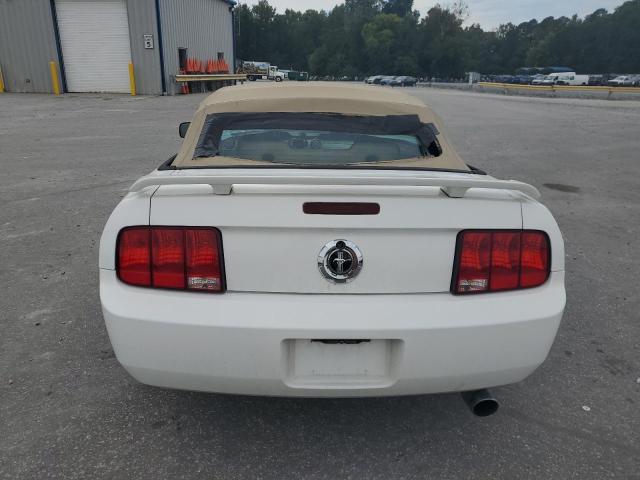 1ZVHT84N065149693 - 2006 FORD MUSTANG WHITE photo 6