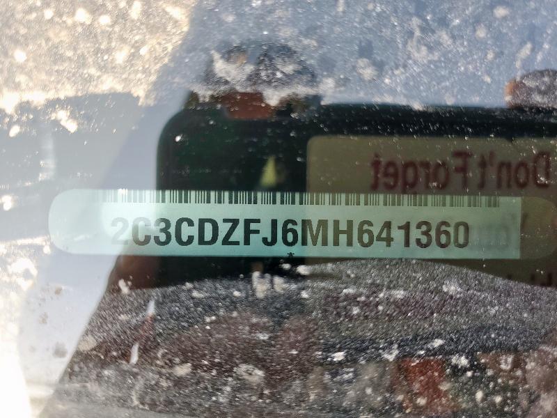 2C3CDZFJ6MH641360 - 2021 DODGE CHALLENGER R/T SCAT PACK BLACK photo 13