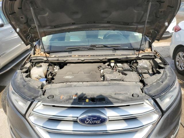 2FMTK4J87FBB50953 - 2015 FORD EDGE SEL CHARCOAL photo 12