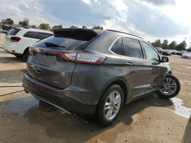 2FMTK4J87FBB50953 - 2015 FORD EDGE SEL CHARCOAL photo 3