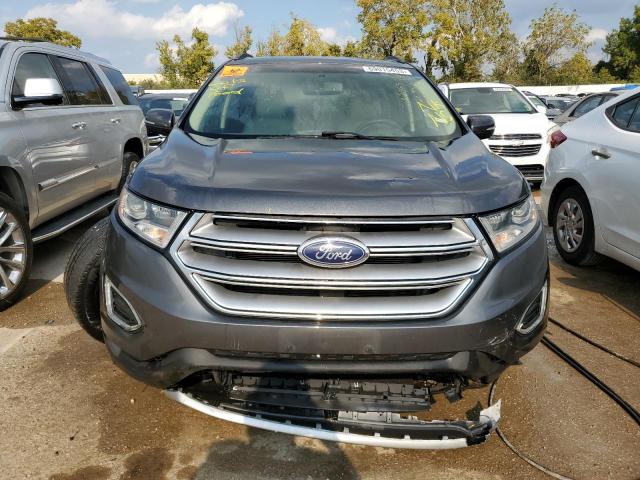 2FMTK4J87FBB50953 - 2015 FORD EDGE SEL CHARCOAL photo 5