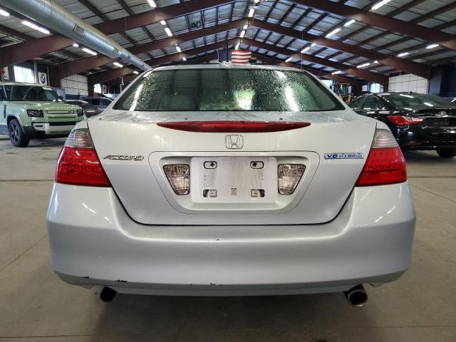 JHMCN36537C000701 - 2007 HONDA ACCORD HYBRID SILVER photo 6