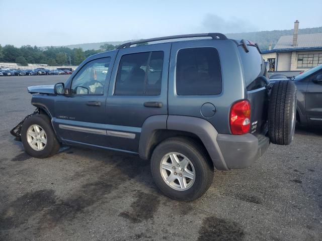 1J4GL48K42W276095 - 2002 JEEP LIBERTY SPORT 蓝色 照片 2