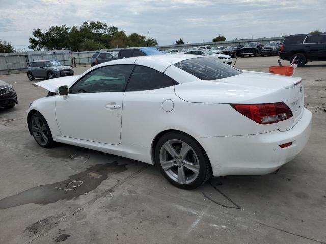 JTHFF2C2XC2524023 - 2012 LEXUS IS 250 WHITE photo 2