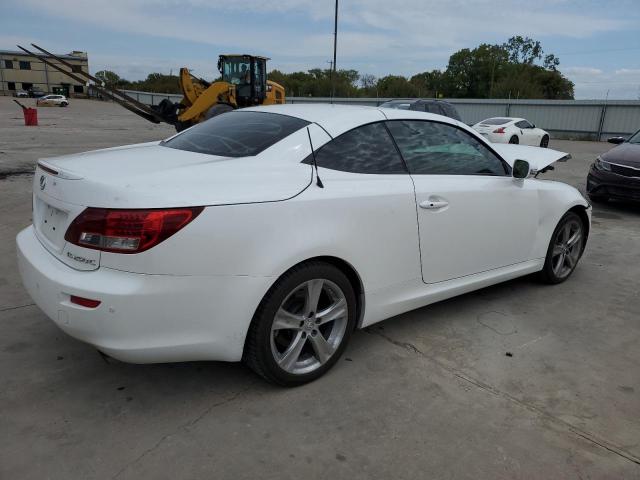 JTHFF2C2XC2524023 - 2012 LEXUS IS 250 WHITE photo 3