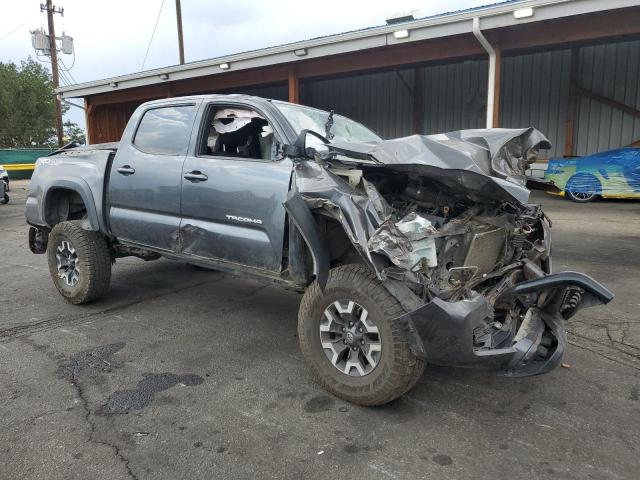 3TMCZ5ANXKM224287 - 2019 TOYOTA TACOMA DOUBLE CAB رمادي صورة 4