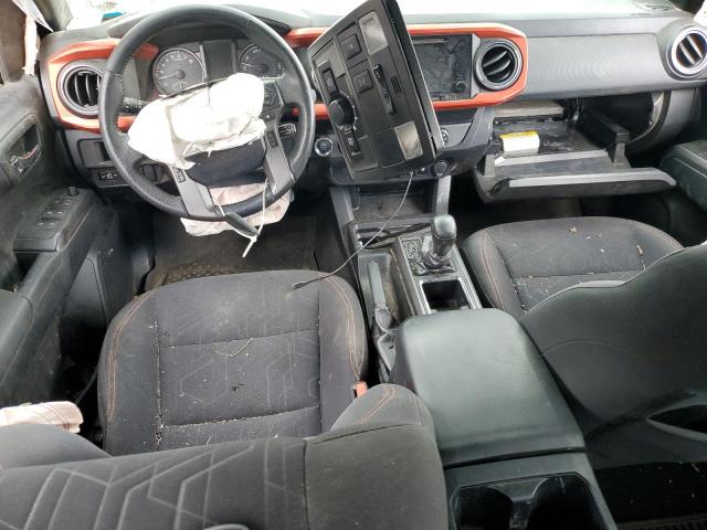 3TMCZ5ANXKM224287 - 2019 TOYOTA TACOMA DOUBLE CAB رمادي صورة 8