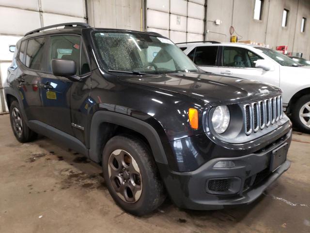 ZACCJAATXGPD71471 - 2016 JEEP RENEGADE SPORT BLACK photo 4