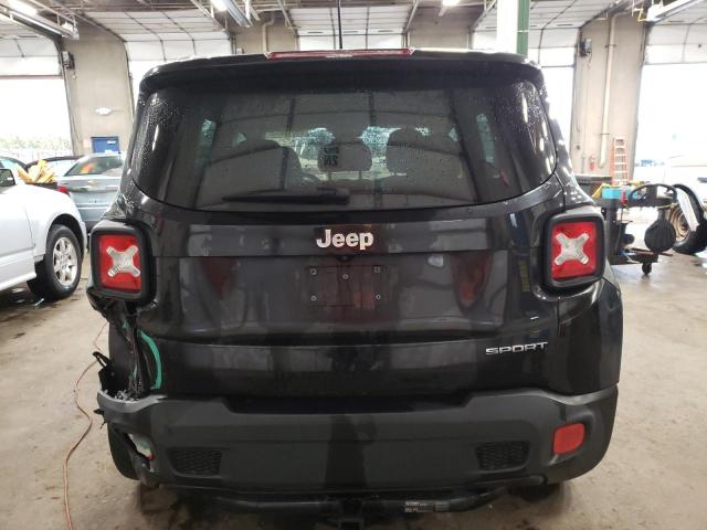 ZACCJAATXGPD71471 - 2016 JEEP RENEGADE SPORT BLACK photo 6