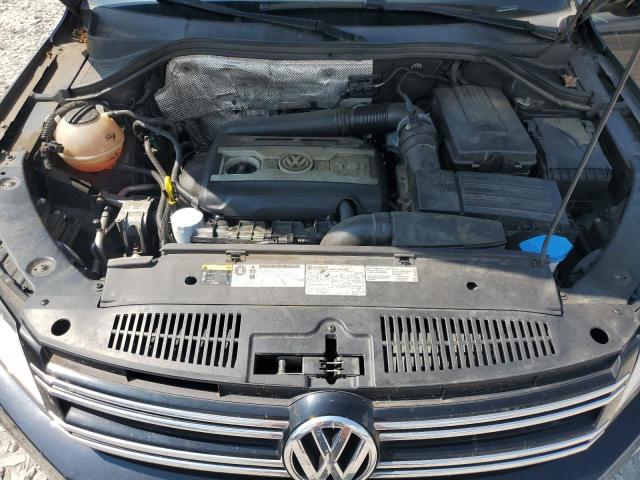 WVGAV7AX7GW603489 - 2016 VOLKSWAGEN TIGUAN S BLACK photo 12