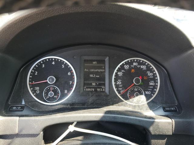 WVGAV7AX7GW603489 - 2016 VOLKSWAGEN TIGUAN S BLACK photo 9