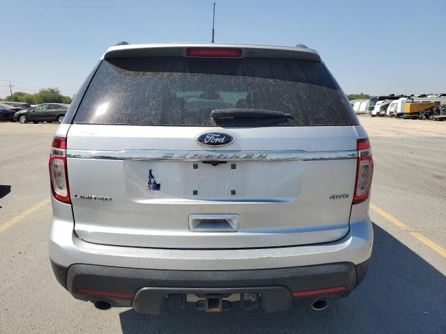 1FM5K8F80DGA88505 - 2013 FORD EXPLORER LIMITED 银色 照片 6