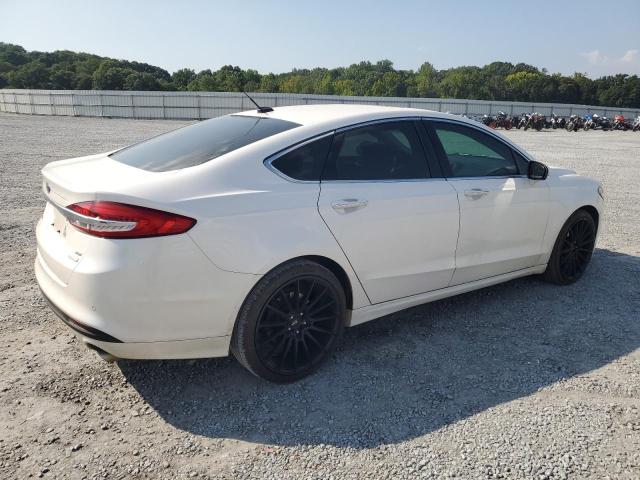 3FA6P0HD5JR251777 - 2018 FORD FUSION SE WHITE photo 3