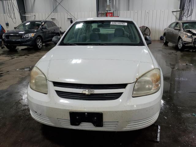 1G1AK55F677406237 - 2007 CHEVROLET COBALT LS WHITE photo 5