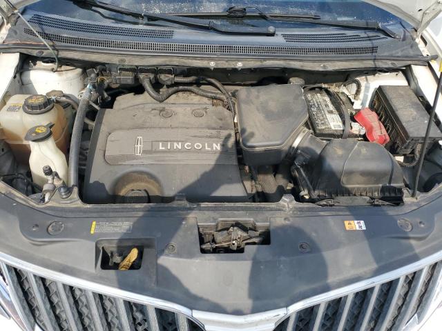 2LMDJ6JK3EBL14068 - 2014 LINCOLN MKX თეთრი ფოტო 12