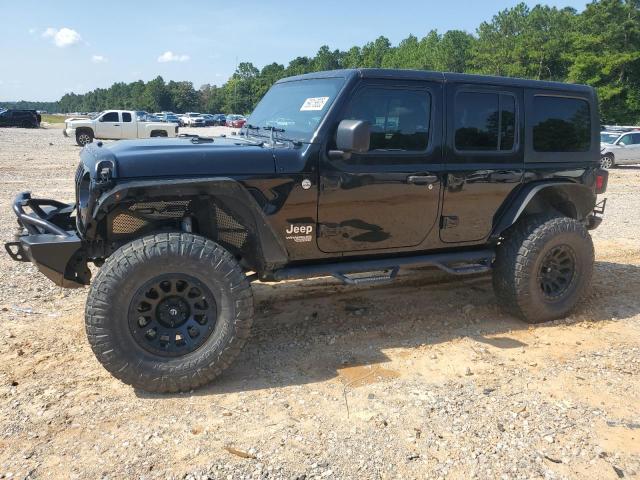 1C4HJXDG5JW152659 - 2018 JEEP WRANGLER UNLIMITED SPORT Noir photo 1