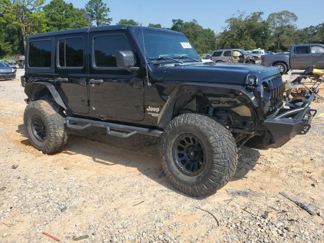 1C4HJXDG5JW152659 - 2018 JEEP WRANGLER UNLIMITED SPORT Noir photo 4
