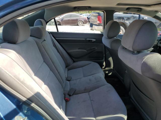 1HGFA16836L086021 - 2006 HONDA CIVIC EX BLUE photo 10