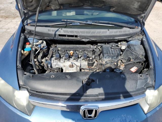 1HGFA16836L086021 - 2006 HONDA CIVIC EX BLUE photo 11