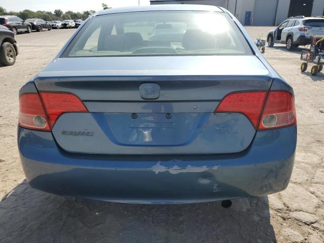 1HGFA16836L086021 - 2006 HONDA CIVIC EX BLUE photo 6