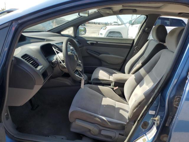 1HGFA16836L086021 - 2006 HONDA CIVIC EX BLUE photo 7