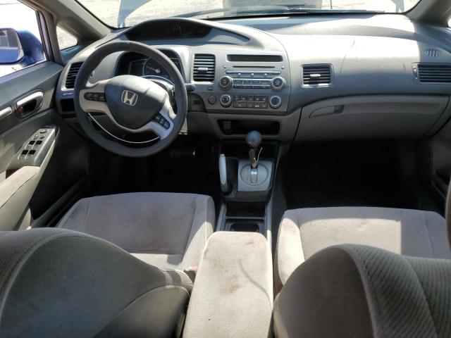 1HGFA16836L086021 - 2006 HONDA CIVIC EX BLUE photo 8