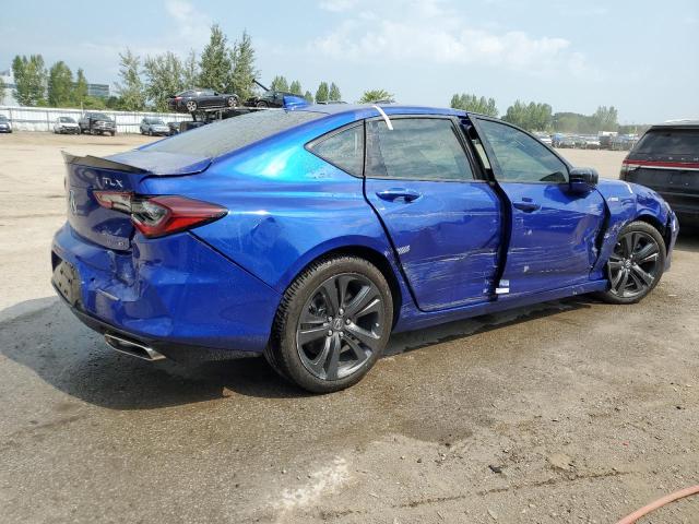19UUB6F52MA802603 - 2021 ACURA TLX TECH A BLUE photo 3