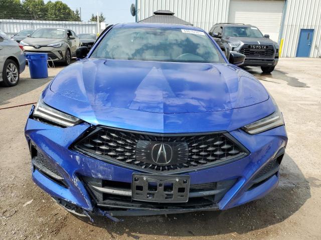 19UUB6F52MA802603 - 2021 ACURA TLX TECH A BLUE photo 5