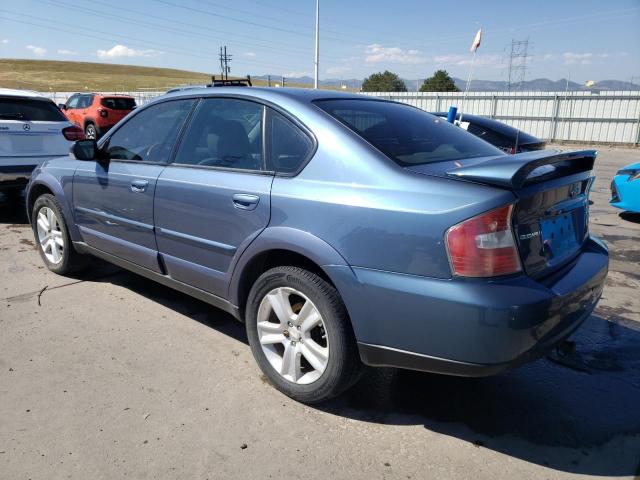 4S4BL84C054202433 - 2005 SUBARU LEGACY OUTBACK 3.0R BLUE photo 2