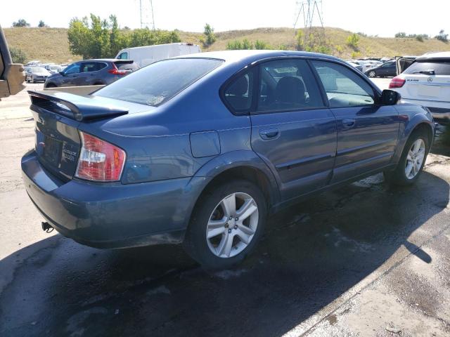 4S4BL84C054202433 - 2005 SUBARU LEGACY OUTBACK 3.0R BLUE photo 3