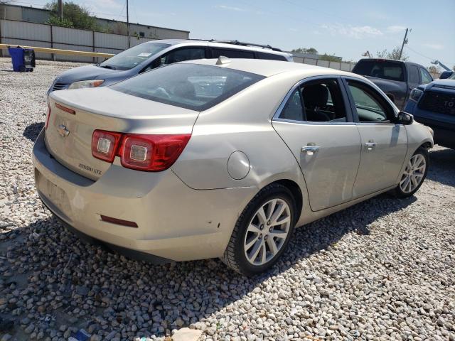 1G11H5SL9EF206321 - 2014 CHEVROLET MALIBU LTZ 金色 照片 3
