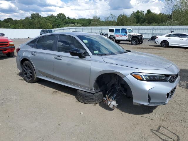 2HGFE2F56SH522951 - 2025 HONDA CIVIC SPORT SILVER photo 4
