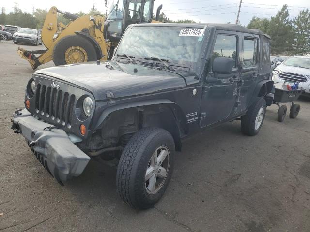 1J4BA3H11AL112157 - 2010 JEEP WRANGLER U SPORT BLACK photo 1