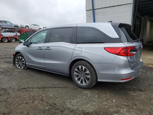 5FNRL6H65RB065502 - 2024 HONDA ODYSSEY EXL SILVER photo 2
