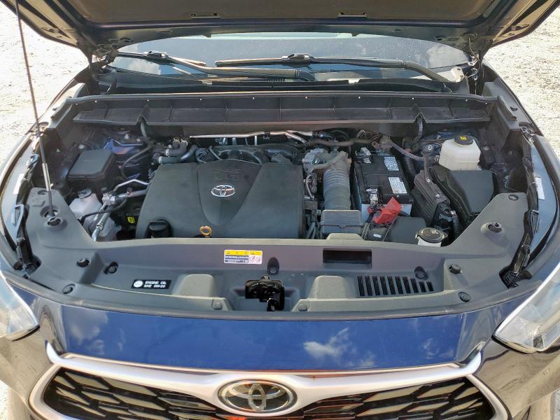 5TDGZRBHXNS577229 - 2022 TOYOTA HIGHLANDER XLE ლურჯი ფოტო 12