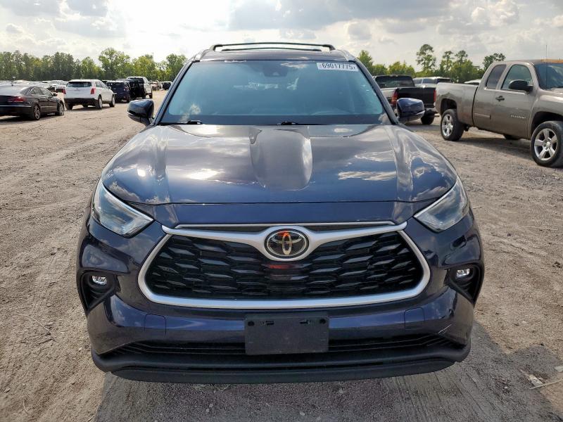 5TDGZRBHXNS577229 - 2022 TOYOTA HIGHLANDER XLE ლურჯი ფოტო 5