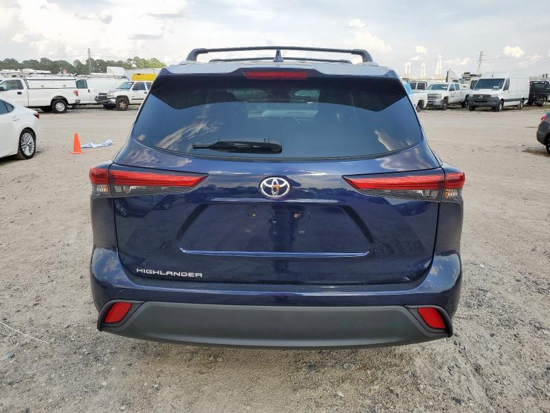 5TDGZRBHXNS577229 - 2022 TOYOTA HIGHLANDER XLE ლურჯი ფოტო 6