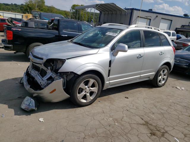 3GNAL4EK9ES635190 - 2014 CHEVROLET CAPTIVA LTZ SILVER photo 1