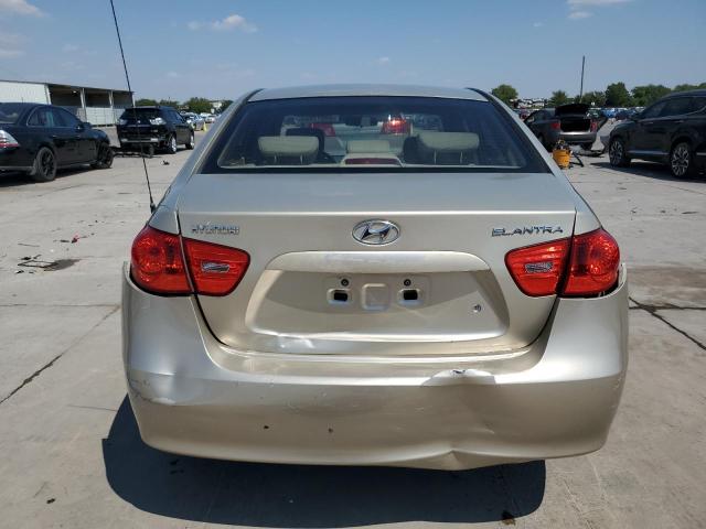 KMHDU46D27U078401 - 2007 HYUNDAI ELANTRA GLS BEIGE photo 6