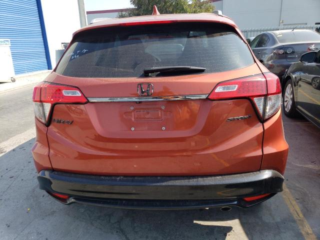 3CZRU5H10KG705296 - 2019 HONDA HR-V SPORT ORANGE photo 6