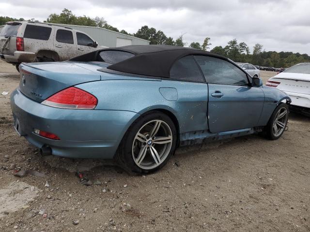 WBAEK73425B324678 - 2005 BMW 645 CI AUTOMATIC BLUE photo 3