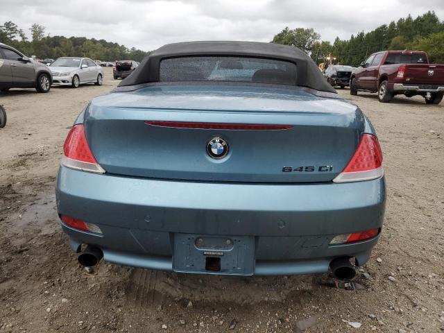 WBAEK73425B324678 - 2005 BMW 645 CI AUTOMATIC Көк фото 6