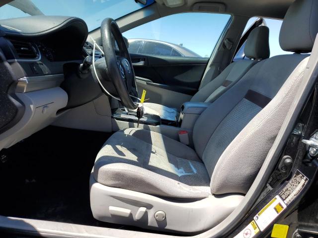 4T4BF1FK8CR244709 - 2012 TOYOTA CAMRY BASE BLACK photo 7