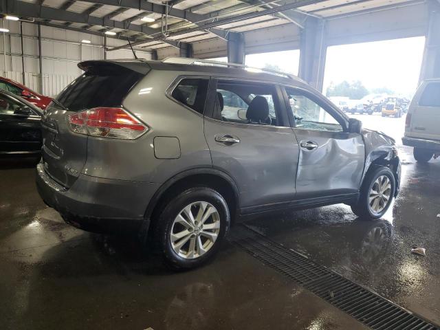 KNMAT2MV2GP630603 - 2016 NISSAN ROGUE S GRAY photo 3