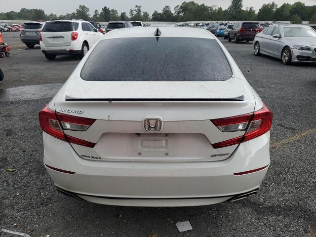 1HGCV1F36NA095415 - 2022 HONDA ACCORD SPORT WHITE photo 6