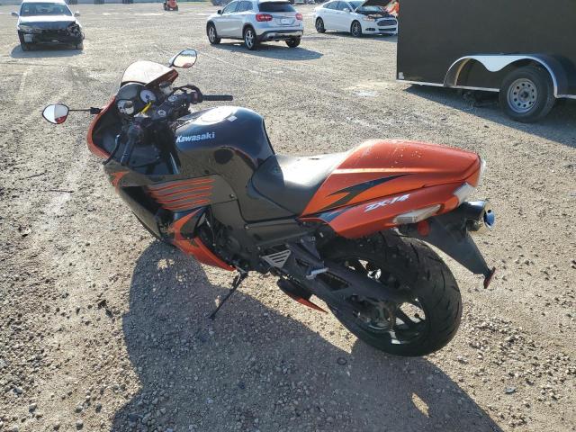 JKBZXNC129A011163 - 2009 KAWASAKI ZX1400 C ORANGE photo 3