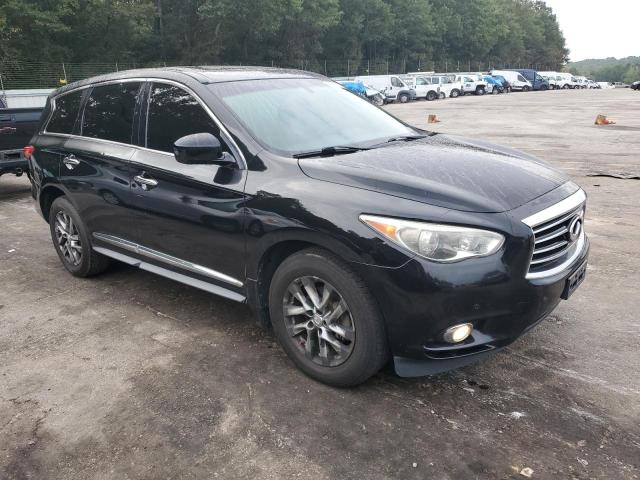 5N1AL0MNXDC321481 - 2013 INFINITI JX35 BLACK photo 4