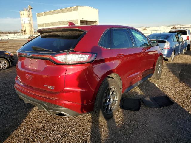 2FMPK4AP6JBC62595 - 2018 FORD EDGE SPORT RED photo 3